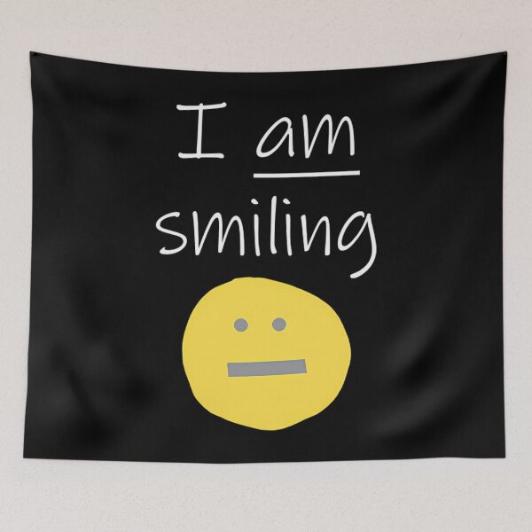 Item preview,  I Am Smiling Sarcasm Design designed and sold by CRYTIVOART.