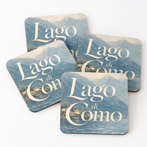 Item preview, Lago di Como – Elegant Italian Lake Typography designed and sold by Klysztof.