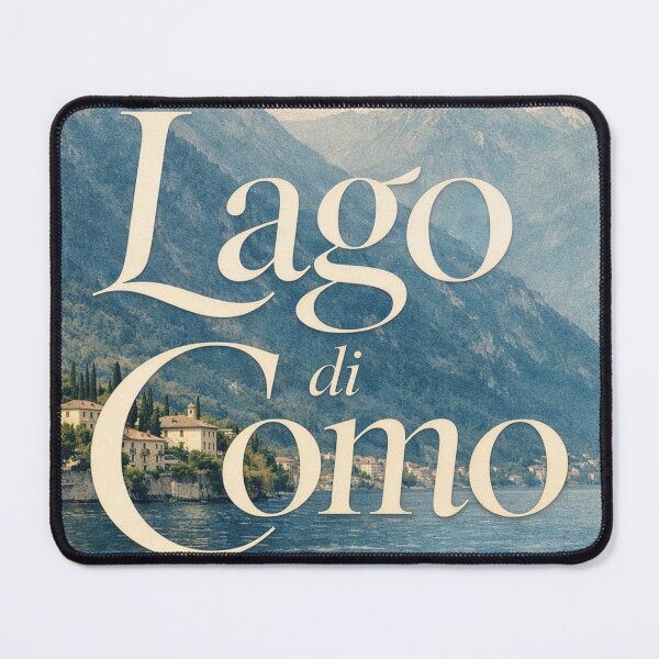 Item preview, Lago di Como – Elegant Italian Lake Typography designed and sold by Klysztof.