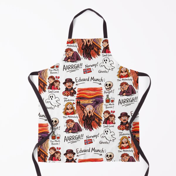 Item preview, Munch Comics Inspired Artistic Expression designed and sold by Arte Cartoon From TagTeam Group.