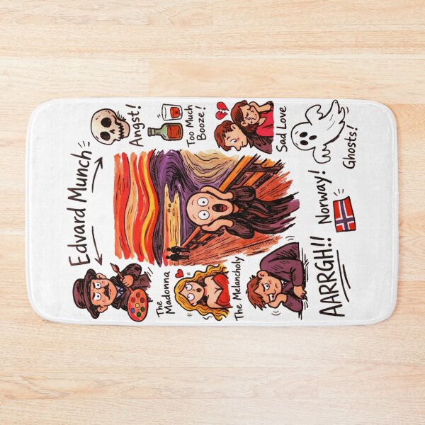 Item preview, Munch Comics Inspired Artistic Expression designed and sold by Arte Cartoon From TagTeam Group.