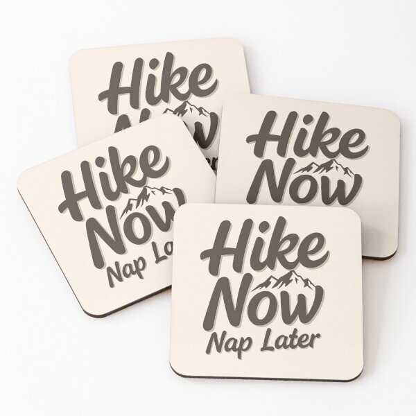 Item preview, Hike Now. Nap Later. Hiking designed and sold by Ink Magic.