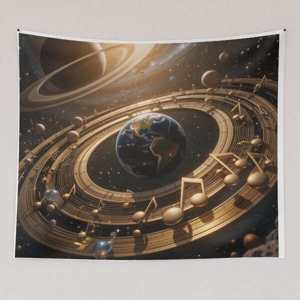 Item preview, Cosmic Symphony of Planets designed and sold by PixelVibe782.