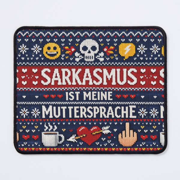 Item preview, Sarcasm is my mother tongue. Knitting design. designed and sold by Mauswohn.