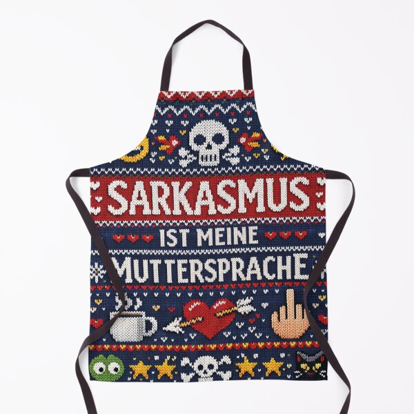 Item preview, Sarcasm is my mother tongue. Knitting design. designed and sold by Mauswohn.