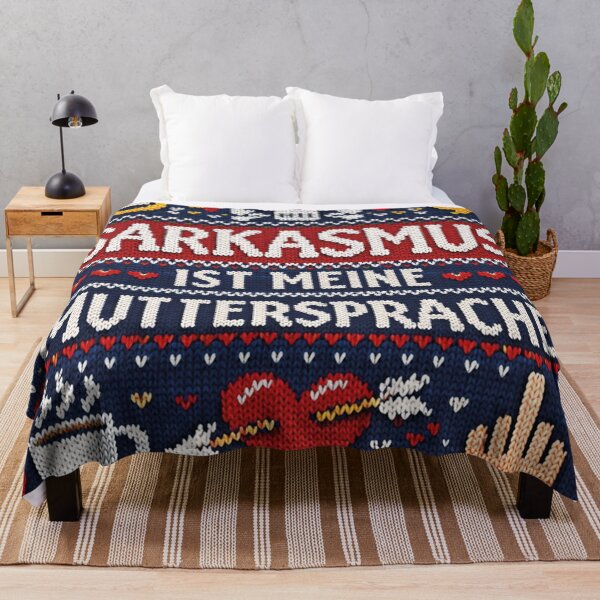 Item preview, Sarcasm is my mother tongue. Knitting design. designed and sold by Mauswohn.