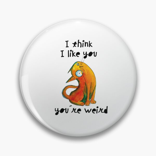 Item preview, Valentine's Day motif - you're weird designed and sold by Beronise.