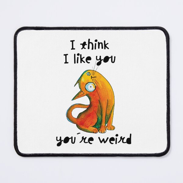 Item preview, Valentine's Day motif - you're weird designed and sold by Beronise.