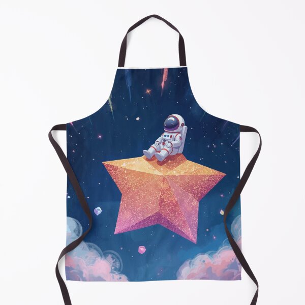 Item preview, Astronaut on a Magical Star designed and sold by PixelVibe782.