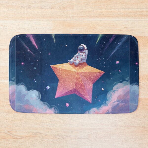 Item preview, Astronaut on a Magical Star designed and sold by PixelVibe782.