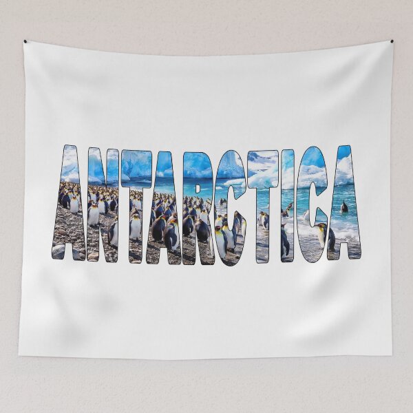 Item preview, ANTARCTICA - South Georgia Island King Penguins on Rocky Beach designed and sold by Adam Gormley.