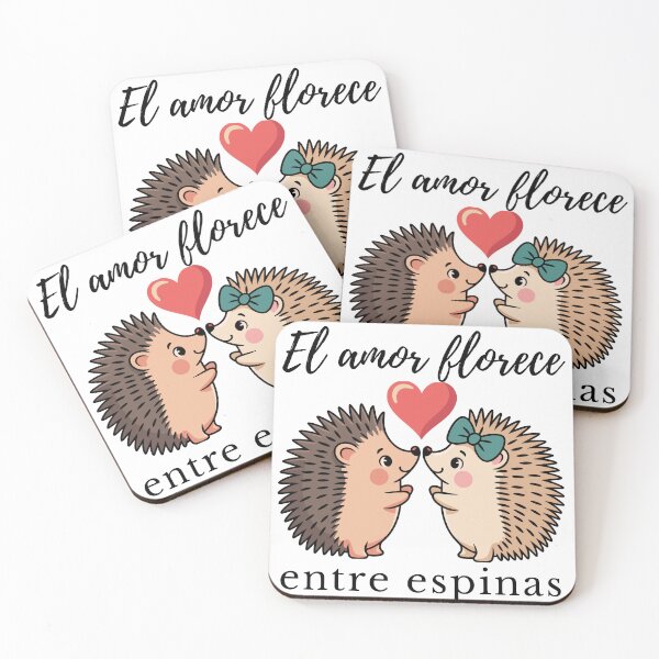 Item preview, Porcupine Couple in Love | Cute Romantic Animal Design designed and sold by Artinkcreative.