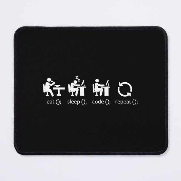 Item preview, Eat Sleep Code Repeat - Funny Software Engineer Coding  designed and sold by farhanhafeez.