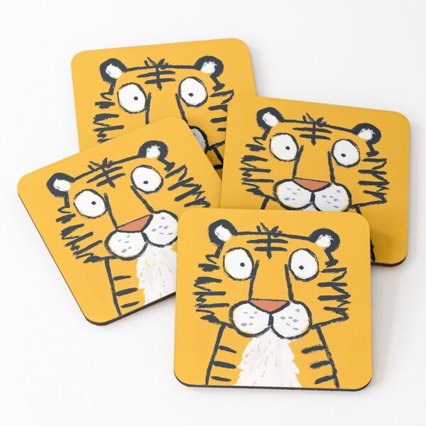 Item preview, Tiger with bubble eyes designed and sold by 516 Studio.