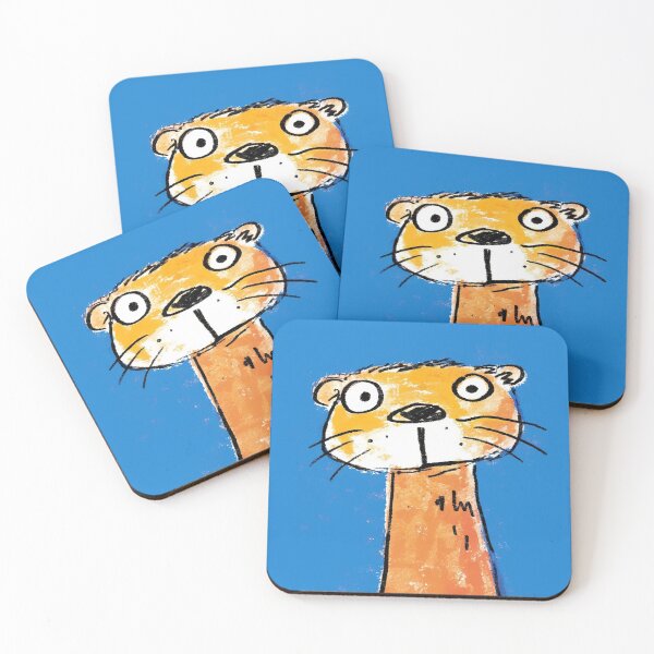 Item preview, Otter with bubble eyes designed and sold by 516 Studio.