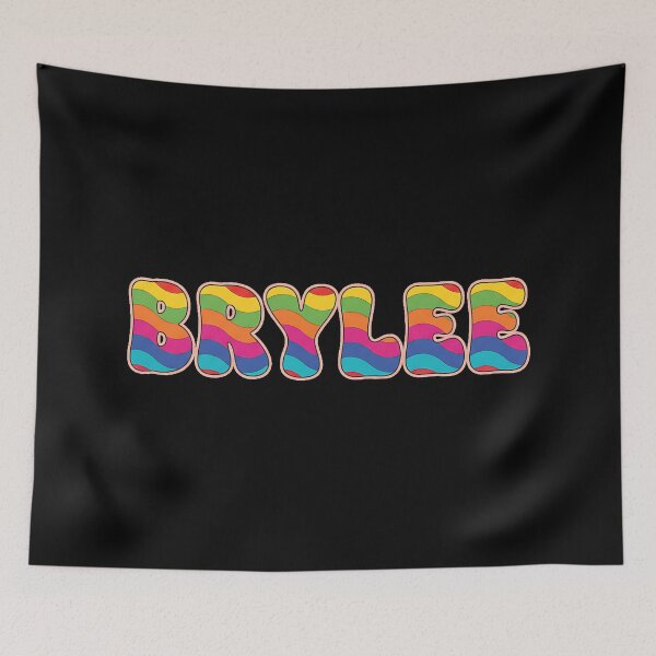 Item preview, ❤️ Brylee Personalized Name Wavy Retro Shirt, Coffee Mug, Sticker Gift designed and sold by HelixPedia.