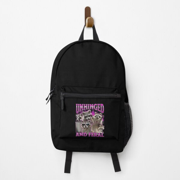 Item preview, UNHINGED AND FERAL Raccoon Graphic Bold Attitude designed and sold by tadmercado.