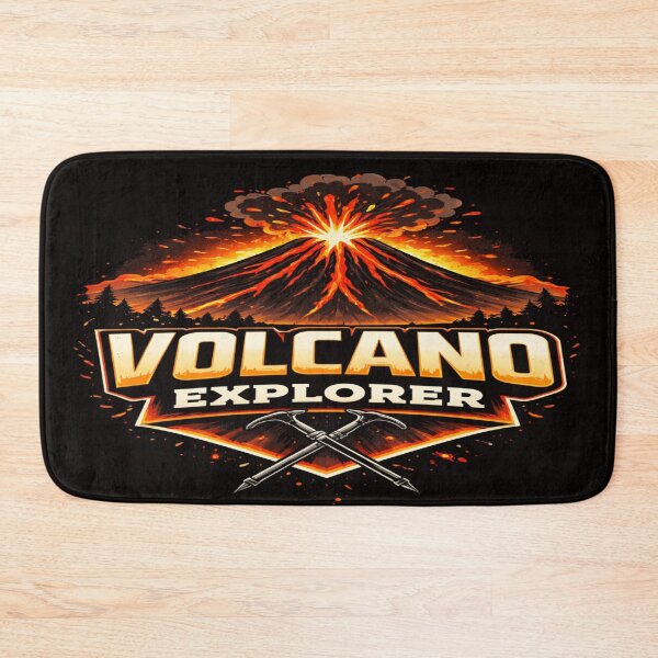 Item preview, Volcano Explorer Shirt – Erupting Volcano Adventure Graphic Tee for Geology, Hiking & Travel Lovers designed and sold by Globalcitytees.