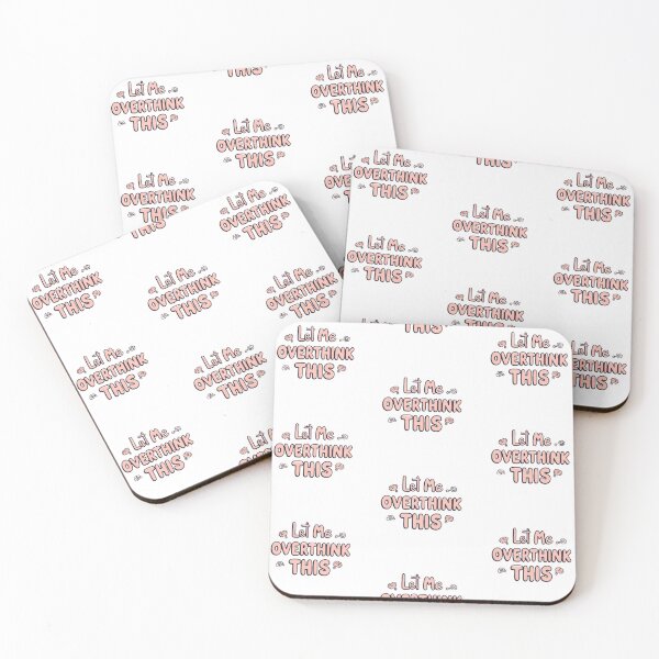 Item preview, LET ME OVERTHINK THIS designed and sold by AnimalBesties.
