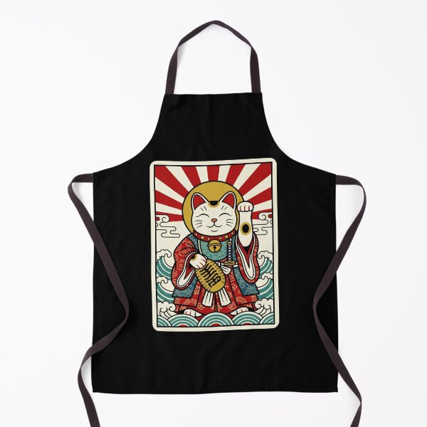 Item preview, Maneki Neko Lucky Cat Japanese Fortune Art designed and sold by JordynLadukeg65.
