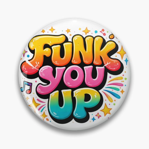 Item preview, FUNK YOU UP Typographic Text Design designed and sold by Arte Cartoon From TagTeam Group.