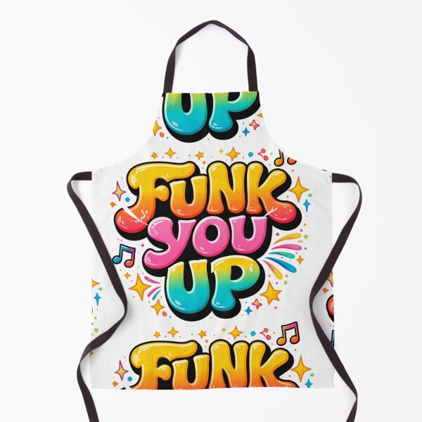Item preview, FUNK YOU UP Typographic Text Design designed and sold by Arte Cartoon From TagTeam Group.