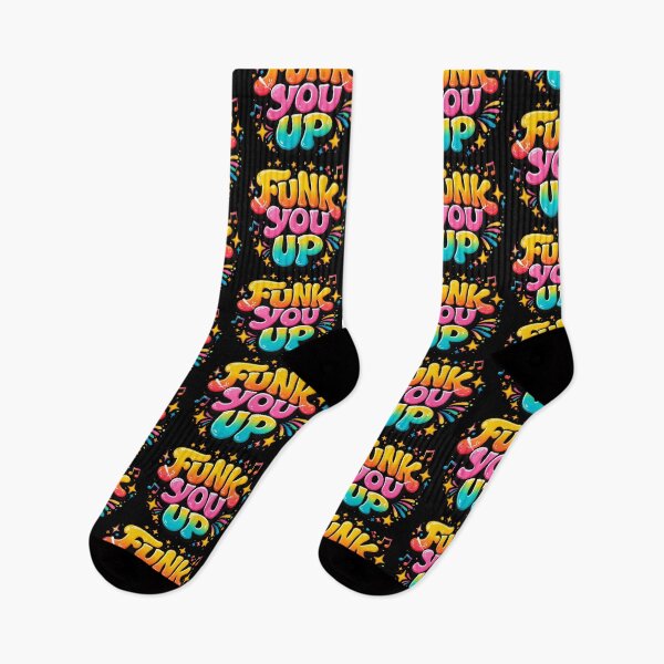 Item preview, FUNK YOU UP Typographic Text Design designed and sold by Arte Cartoon From TagTeam Group.