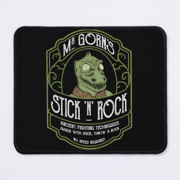 Item preview, Star Trek The Original Series Mr. Gorn'S Stick 'N' Rock Logo designed and sold by CRYTIVOART.