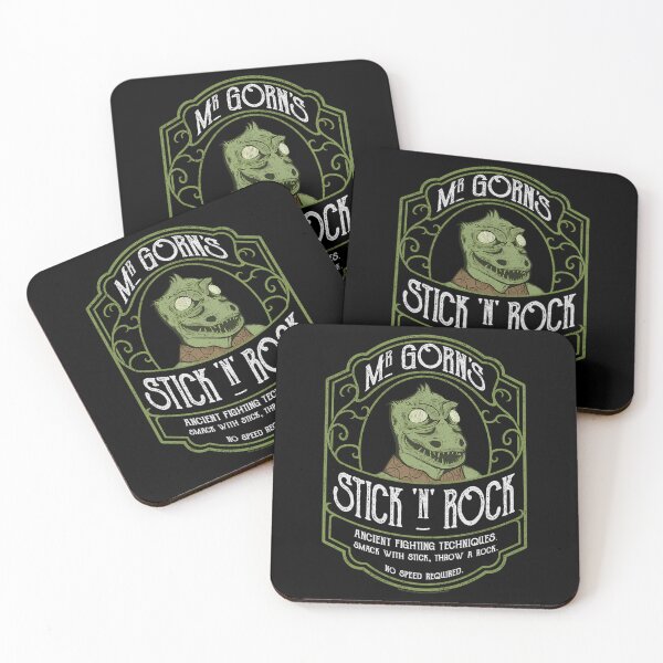 Item preview, Star Trek The Original Series Mr. Gorn'S Stick 'N' Rock Logo designed and sold by CRYTIVOART.