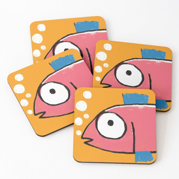Item preview, Fish with bubble eyes designed and sold by 516 Studio.