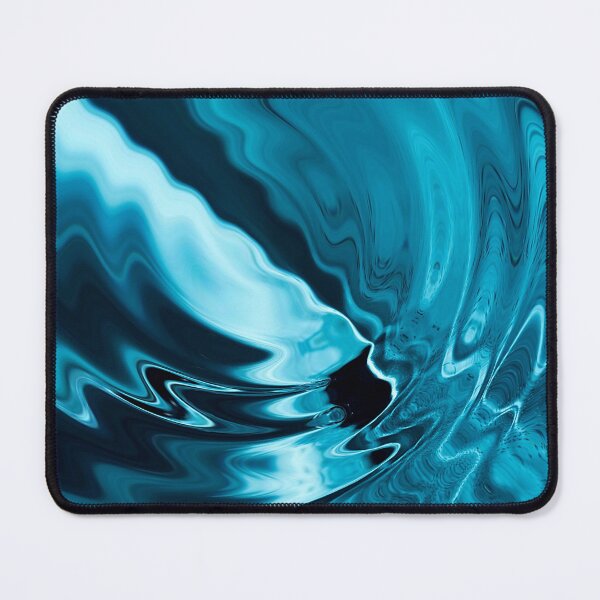 Item preview, Turquoise Abstract Ripple Effect  designed and sold by KiwiArtistDK.