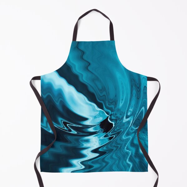Item preview, Turquoise Abstract Ripple Effect designed and sold by KiwiArtistDK.