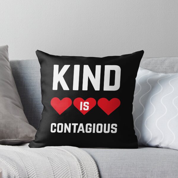 Item preview, Kind Is Contagious Positive Kindness Message Sticker designed and sold by FestivityFinds.