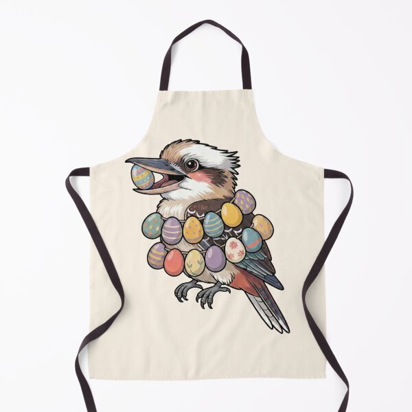 Item preview, Laughing Kookaburra Wrapped in Easter Eggs - Australian Native Bird designed and sold by Wennebabs.