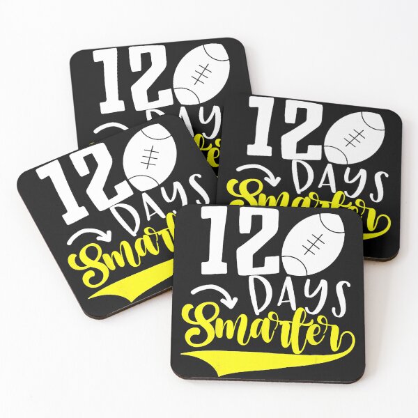 Item preview, 120 Days Smarter 120th Day of School Teacher Celebration Typography designed and sold by GabrieSketcham.