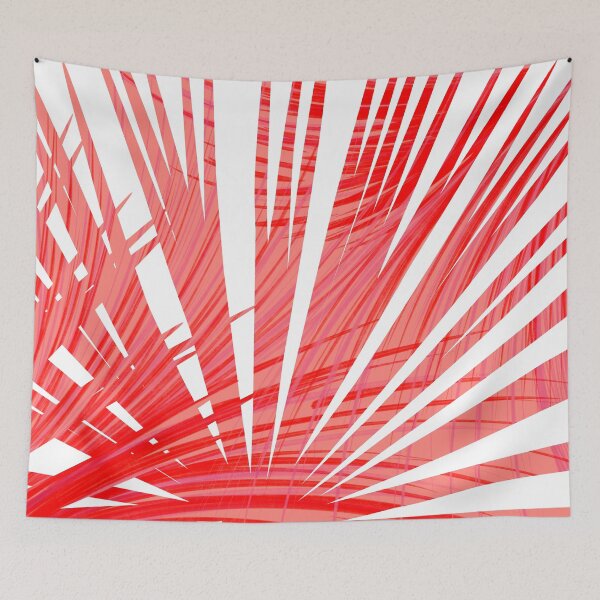 Item preview, Tropical Flashy Fan Palm Leaves Abstract Design designed and sold by oursunnycdays.