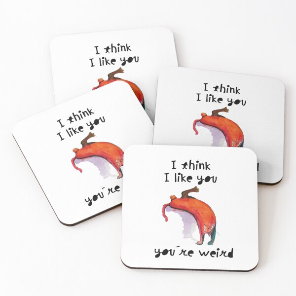 Item preview, Valentine's Day motive - You're weird designed and sold by Beronise.
