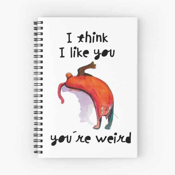 Item preview, Valentine's Day motive - You're weird designed and sold by Beronise.