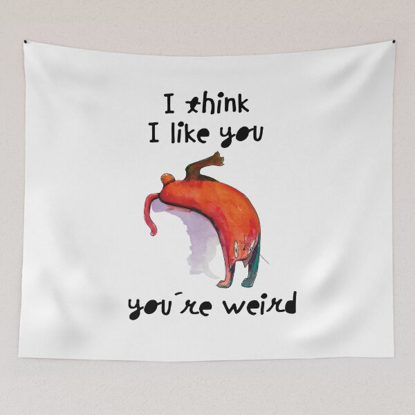 Item preview, Valentine's Day motive - You're weird designed and sold by Beronise.