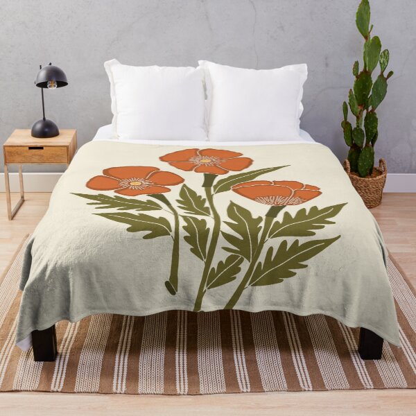 Item preview, Retro Floral Illustration with Warm Earthy Botanical Tones designed and sold by DColourMuse.