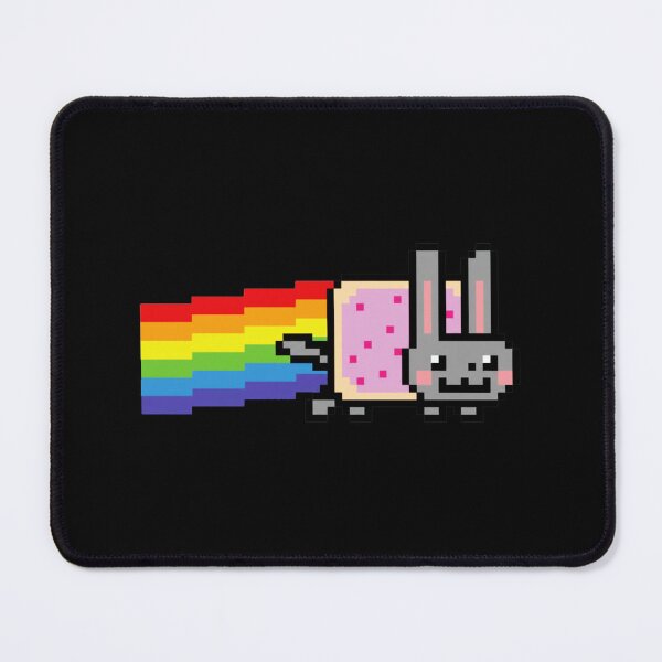 Item preview, Pixel Rainbow Rabbit Retro 8 Bit Flying Bunny designed and sold by JEFDodsonArt.