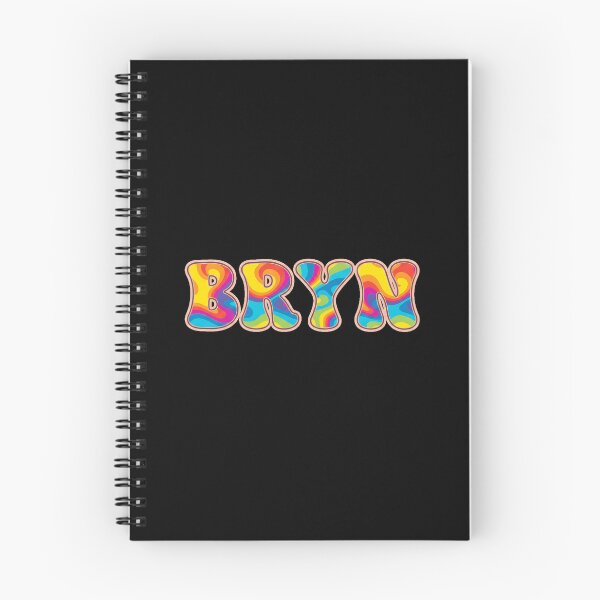 Item preview, ❤️ Bryn Personalized Name Wavy Retro Shirt, Coffee Mug, Sticker Gift designed and sold by HelixPedia.