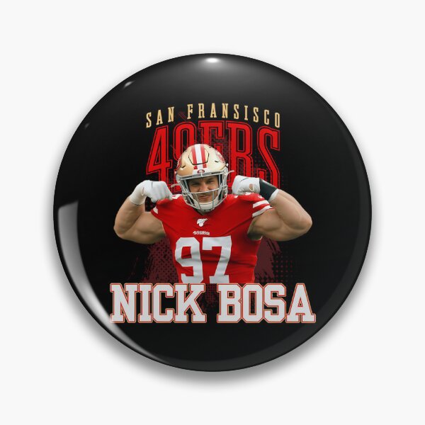 Item preview, Nick Bosa San Francisco 49ers designed and sold by hussnain arshad.
