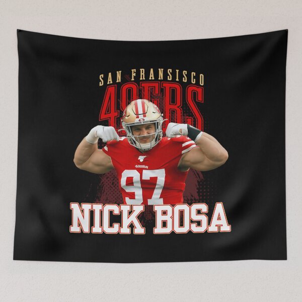 Item preview, Nick Bosa San Francisco 49ers designed and sold by hussnain arshad.