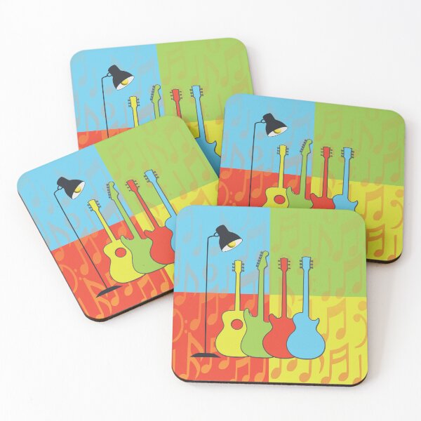 Item preview, Guitars Pop-Art designed and sold by onboarddesigns.