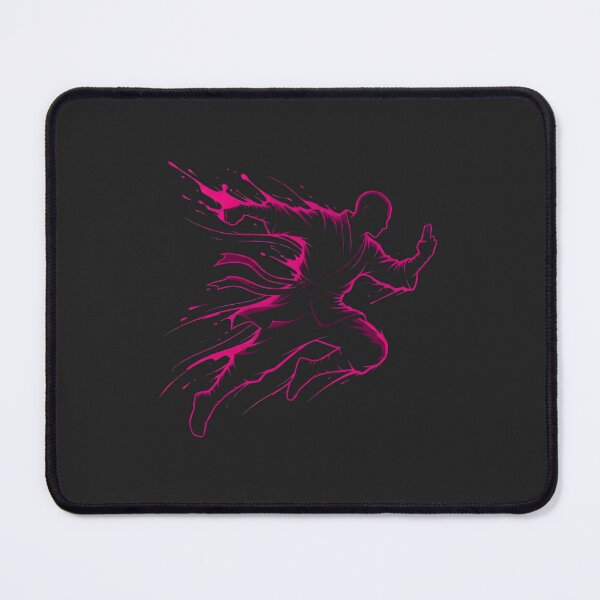 Item preview, Neon Cyberpunk Shaolin Monk Martial Arts designed and sold by MarCinu Art.