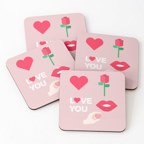 Item preview, Romantic Love Icons Set – Minimal Valentine Illustration designed and sold by Snapystyle.