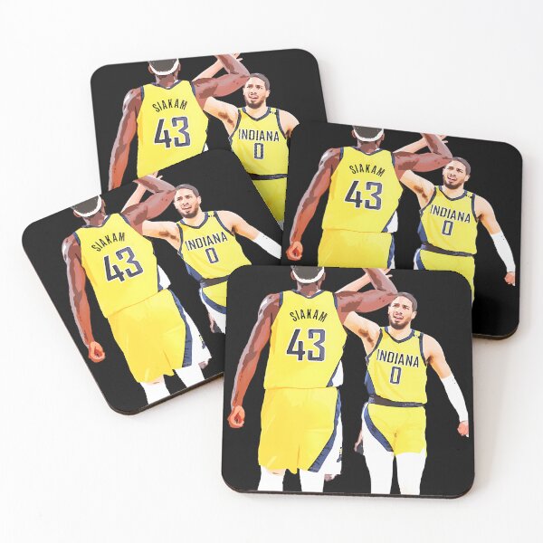 Item preview, Tyrese Haliburton  Pascal Siakam designed and sold by FireSet.