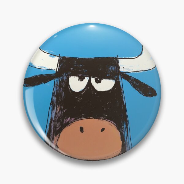 Item preview, Bull with sleepy eyes designed and sold by 516 Studio.