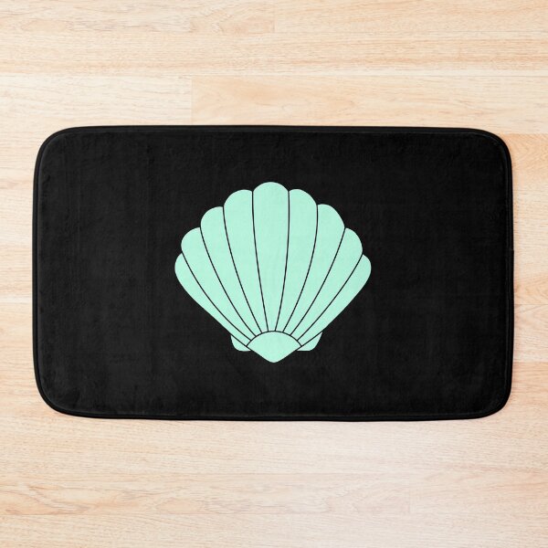 Item preview, Aquamarine Seashell Minimal Icon designed and sold by quuunoyfdtl73.